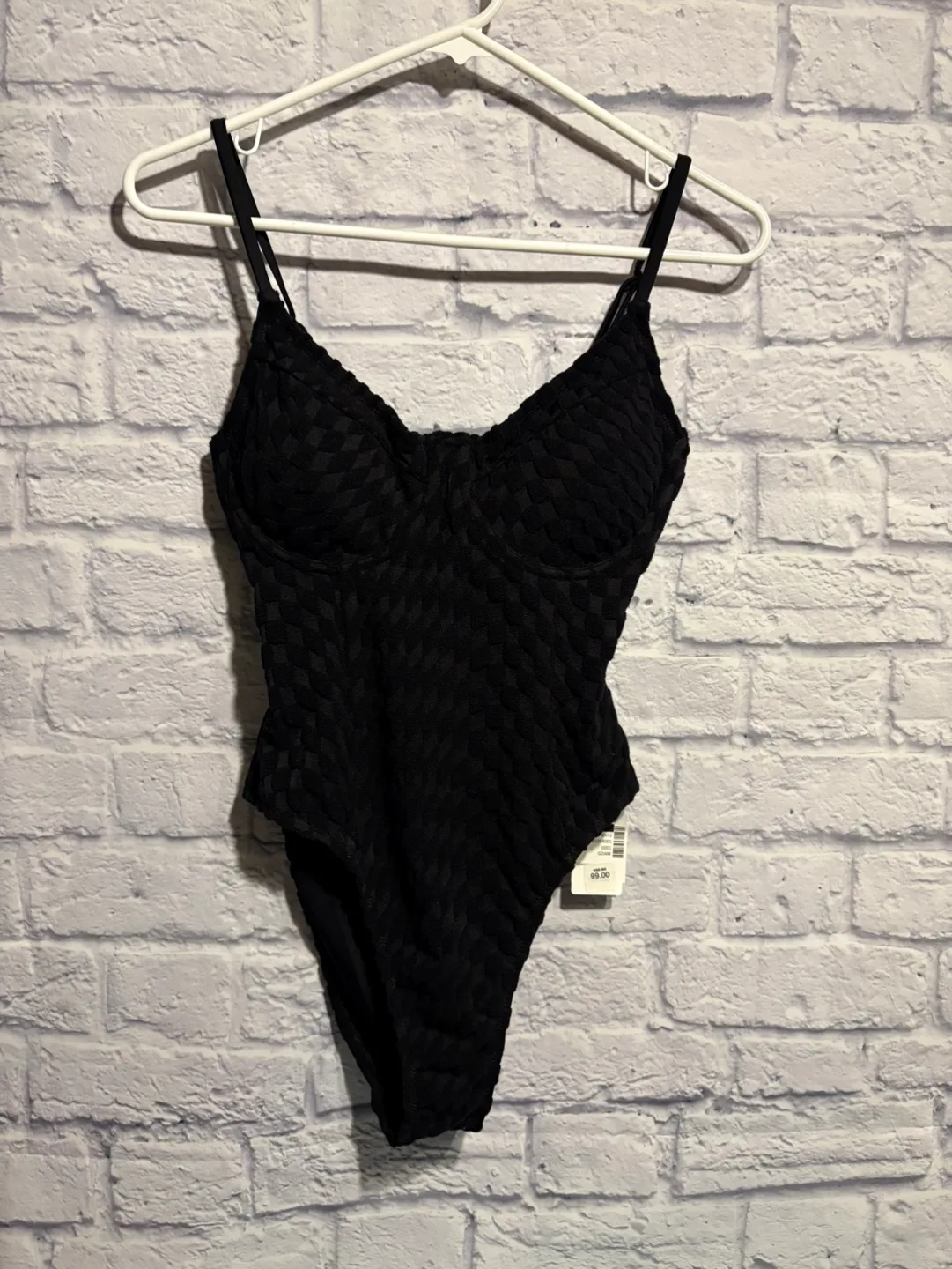 New Good American One-Piece Swimsuit Size 1 image indicator(6)