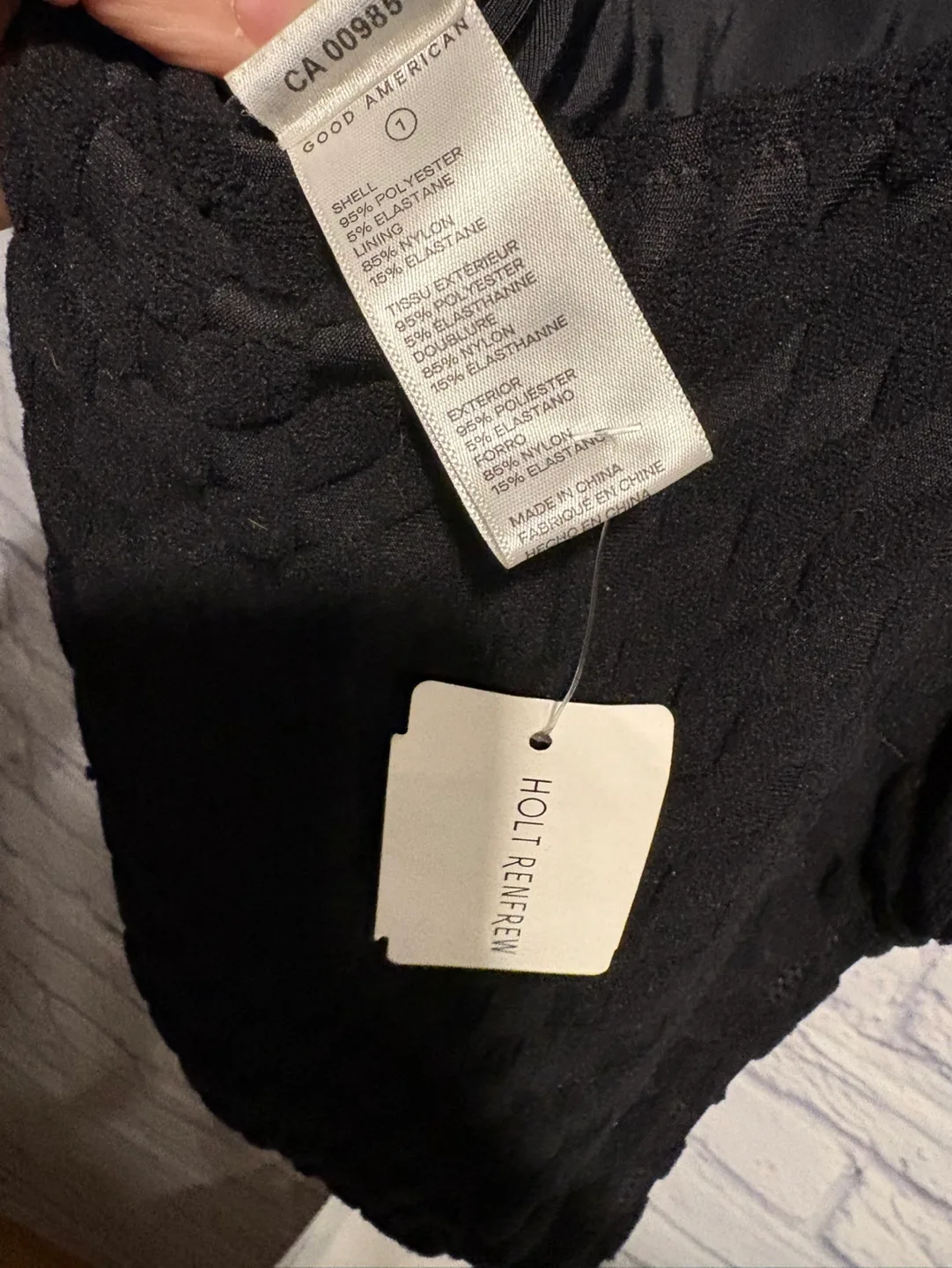 New Good American One-Piece Swimsuit Size 1 image indicator(10)