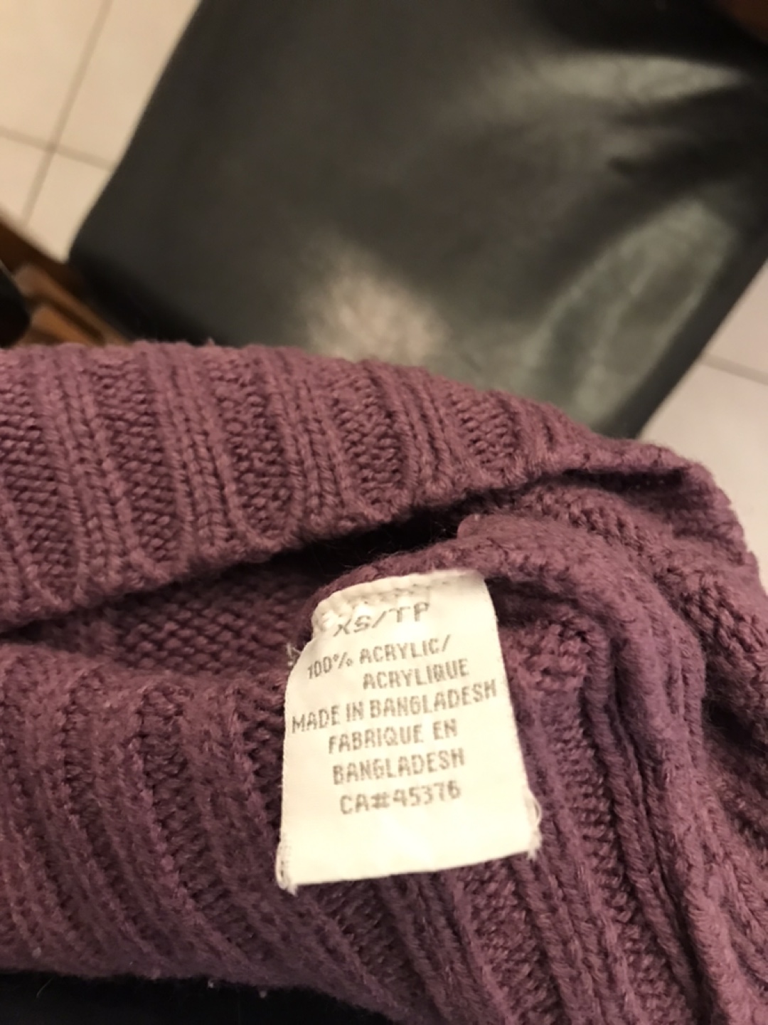 Purple Sweater XS - photo 4