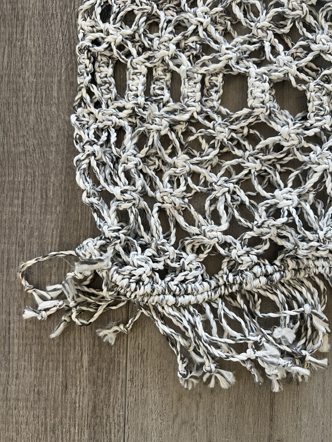 Hand-Crocheted Market Bag - photo 3