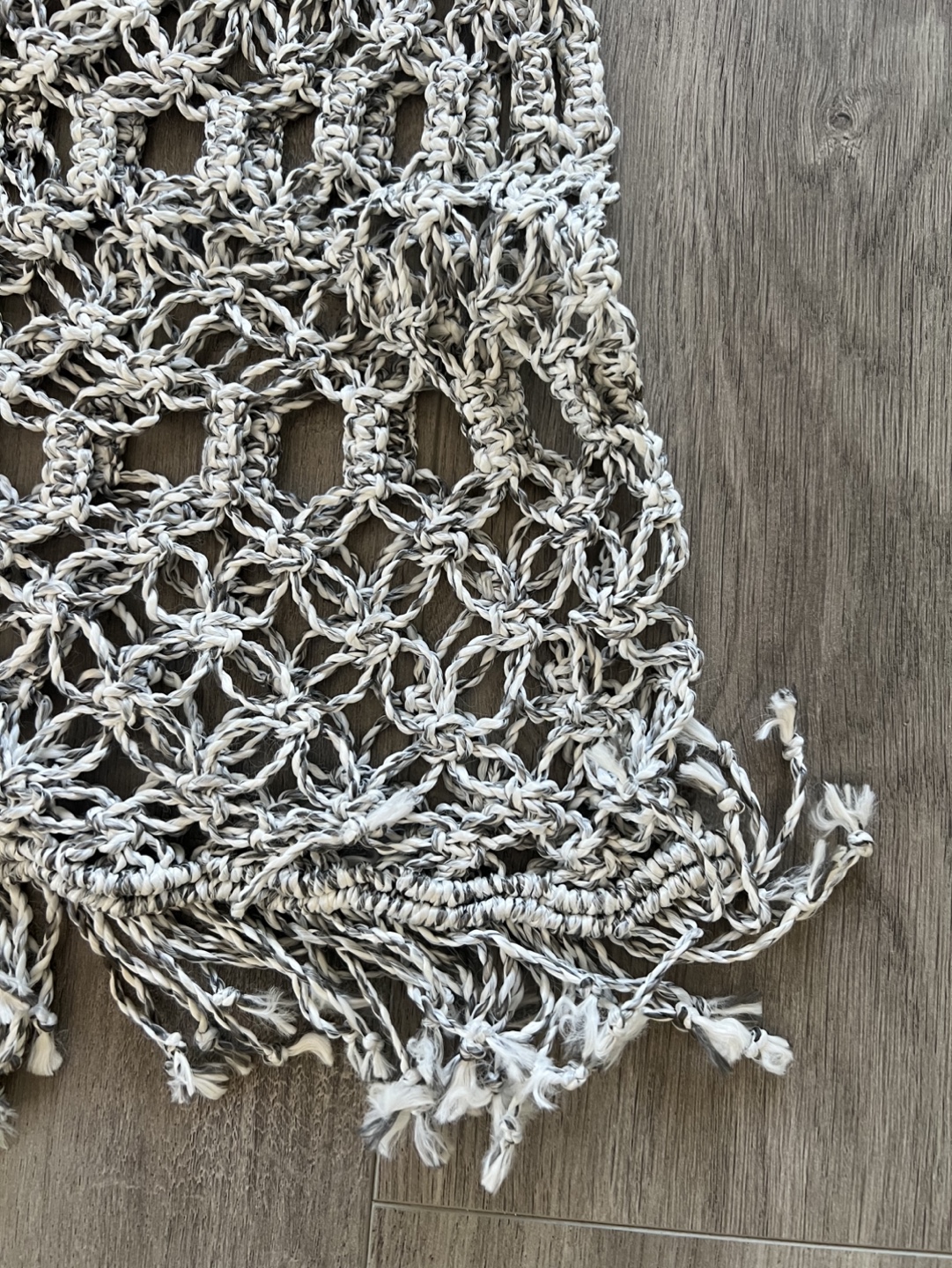 Hand-Crocheted Market Bag - photo 4
