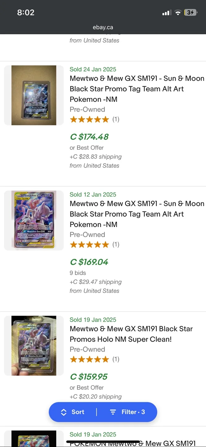 Leafeon V Alt Art and Mewtwo & Mew GX Promo Pokemon Cards image indicator(7)