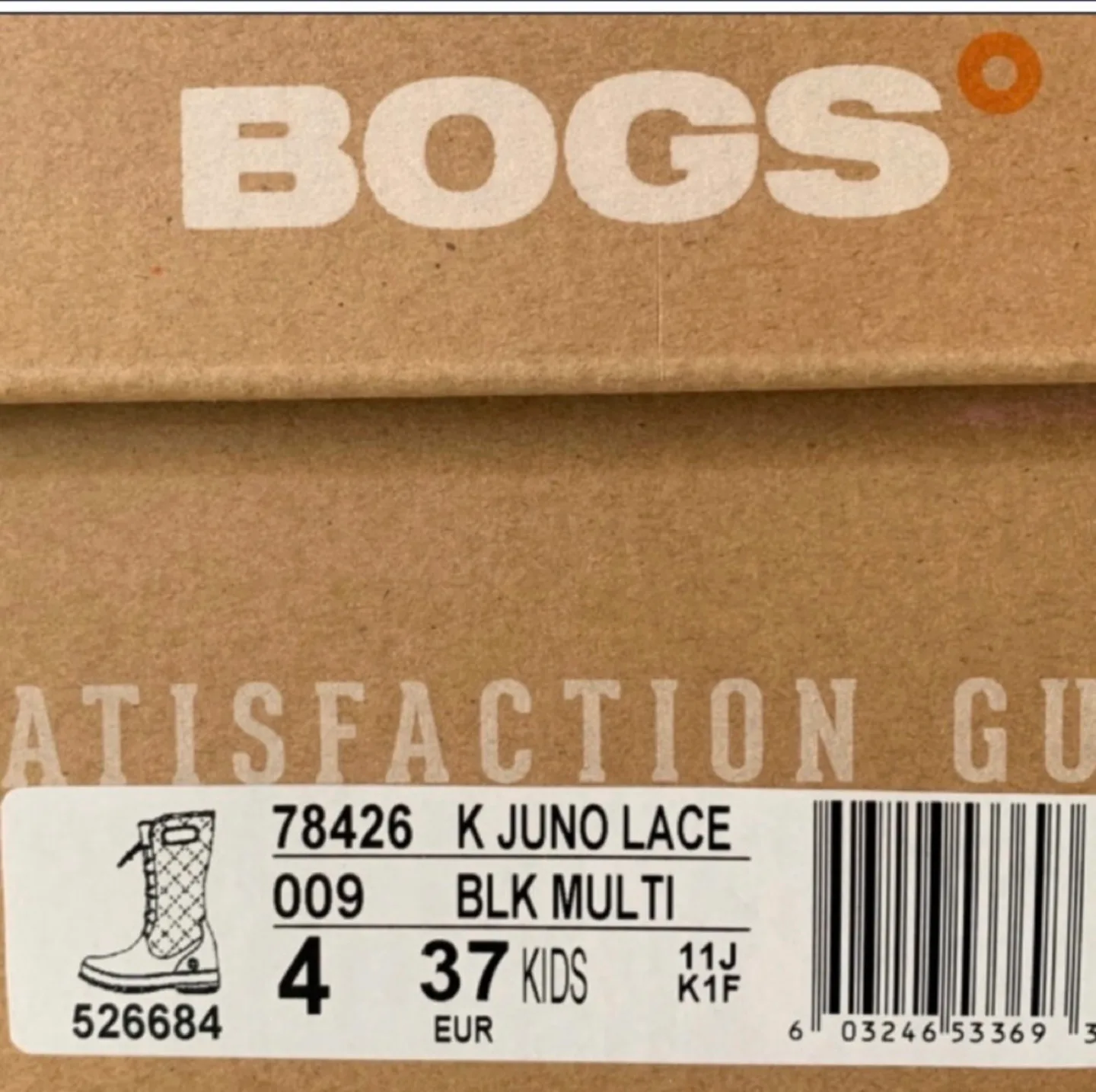 Bogs Kids Snow Winter Boots Size 4 image indicator(4)