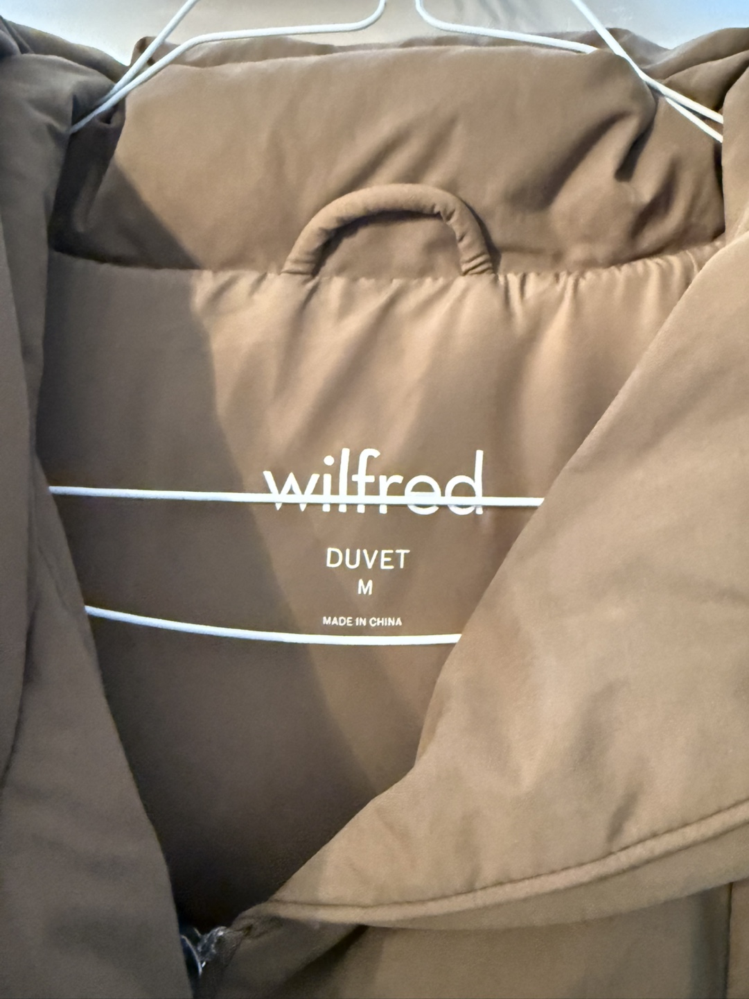 Wilfred Duvet Puffer Coat - Size M - photo 3