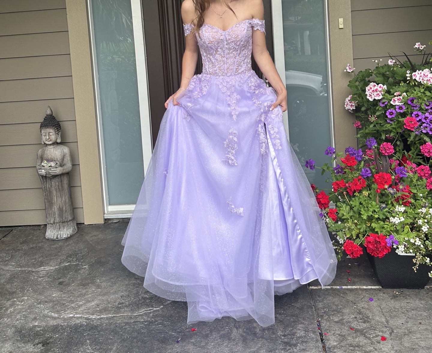 Lavender Prom Dress, Size 2