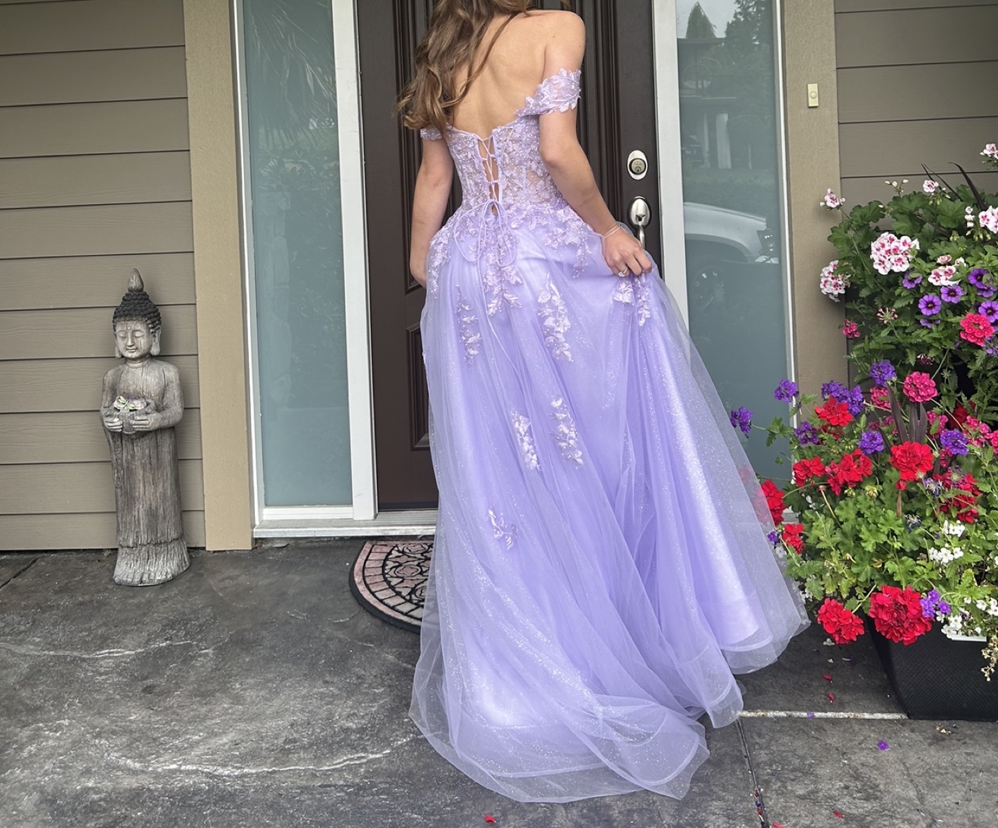 Lavender Prom Dress, Size 2 - photo 2