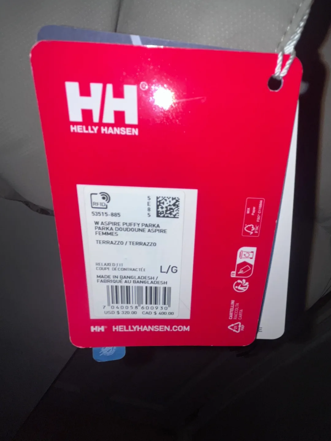 Helly Hansen Women's Aspire Puffy Parka - Size Large image indicator(3)