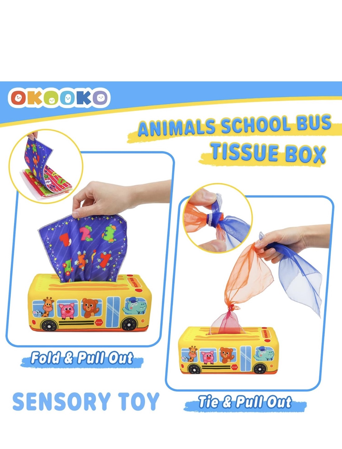OKOOKO Tissue Box Toy - photo 3