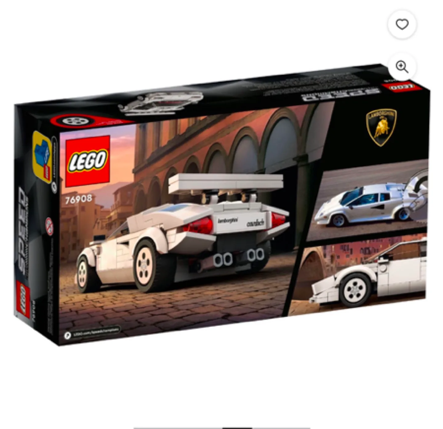 LEGO Speed Champions Lamborghini Countach Toy Building Kit image indicator(2)