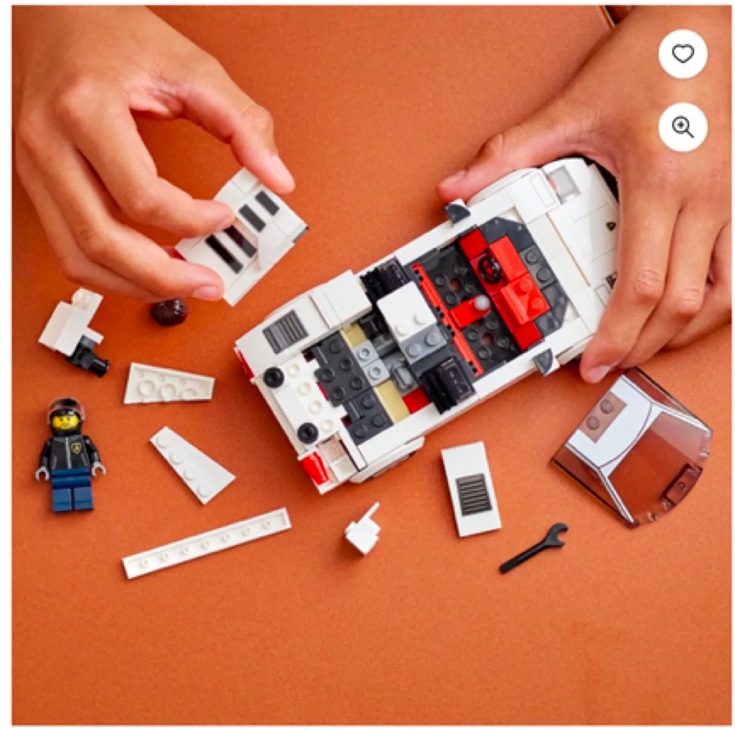 LEGO Speed Champions Lamborghini Countach Toy Building Kit image indicator(3)