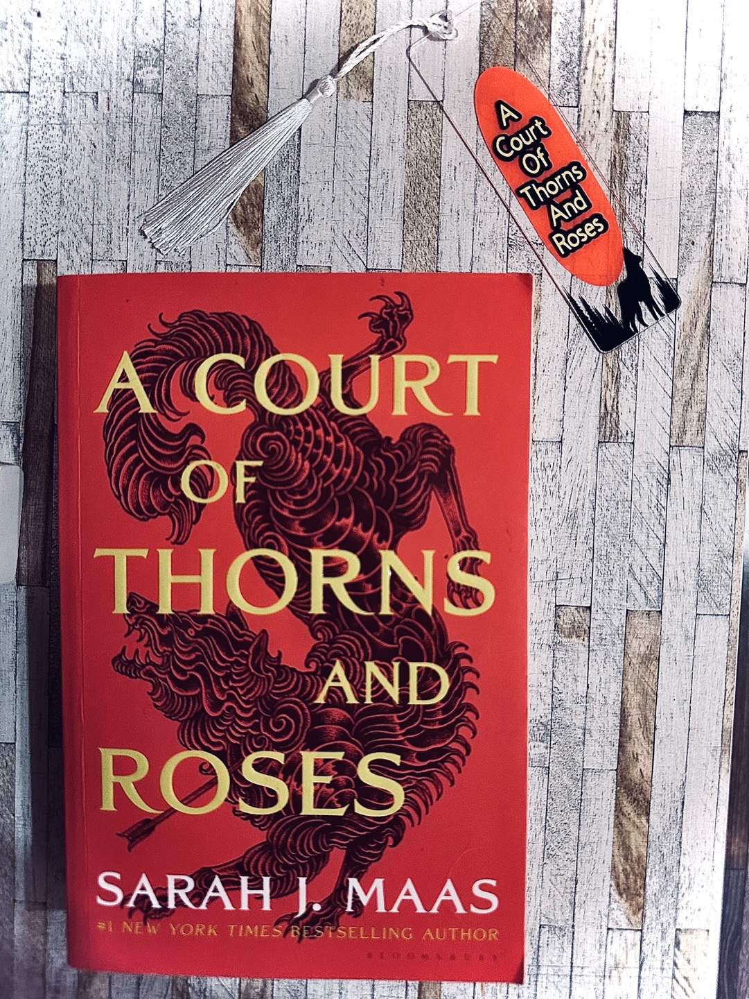 A Court of Thorns and Roses Bookmark