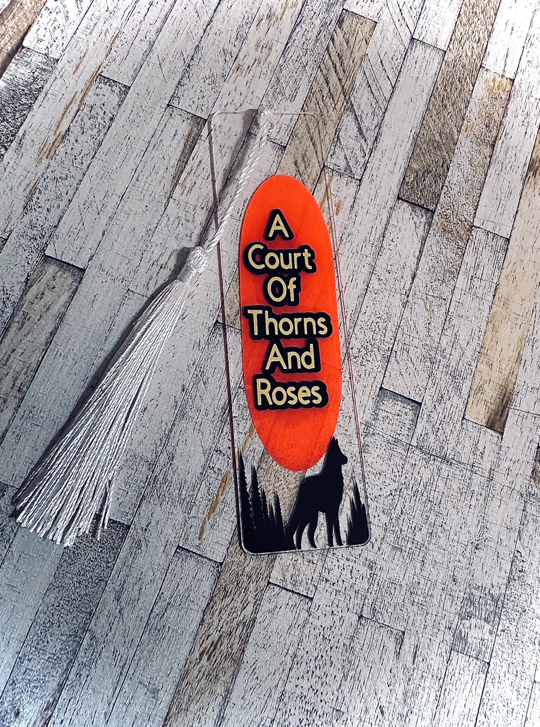 A Court of Thorns and Roses Bookmark - photo 2