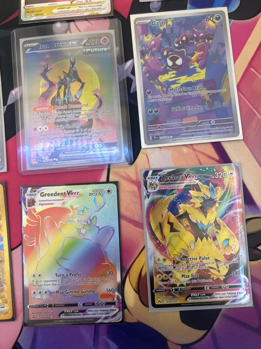 Pokémon Card Lot -  12 Cards Including Rare VMAX and VSTAR Cards image indicator(3)