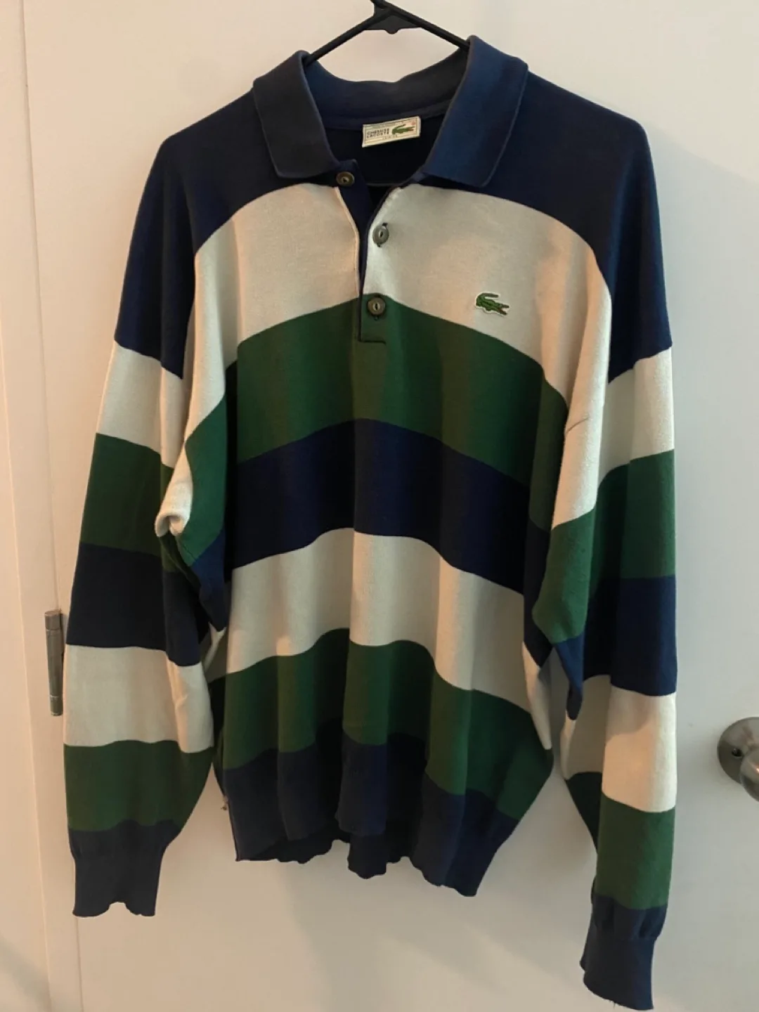 Vintage Lacoste Striped Sweater thumbnail
