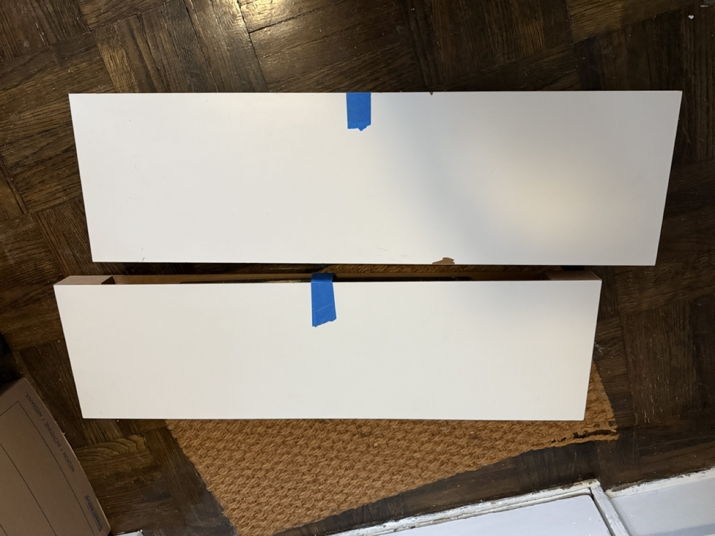 IKEA LACK White Wall Shelf (Pair)
