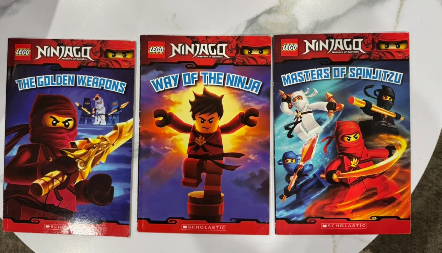 Lot of 10 LEGO Ninjago Chapter Books image indicator(3)