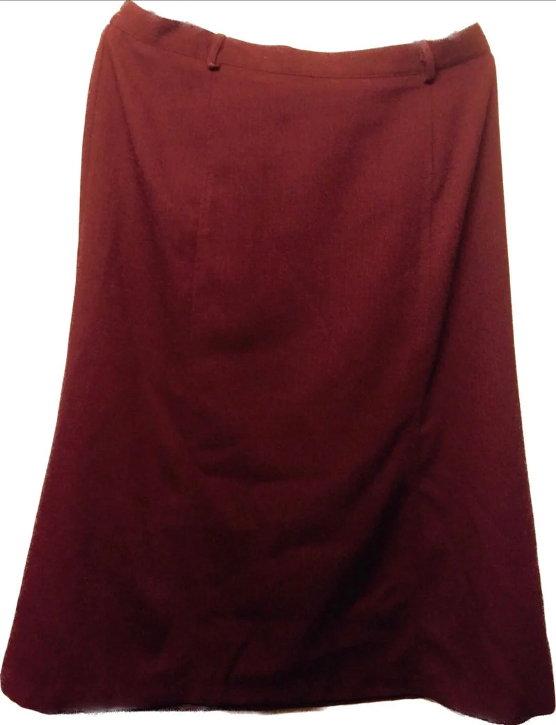 Zoé Women's Burgundy Skirt Suit Size 16 image indicator(2)