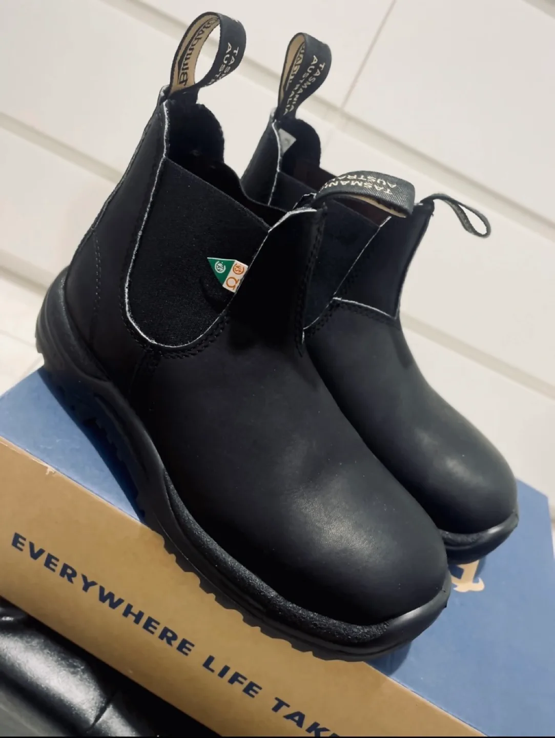 Blundstone safety shoes #163 Black thumbnail