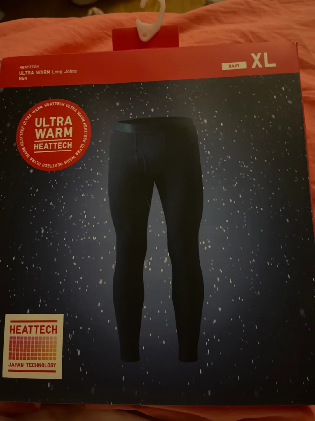 Men's Heattech Ultra Warm Long Johns - Size XL - Navy image indicator(2)