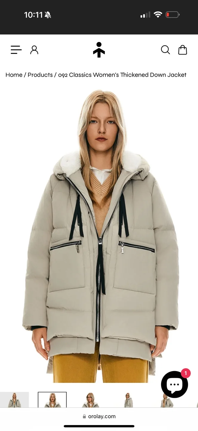 Brand New! Orolay Women's Thickened Down Jacket image indicator(2)