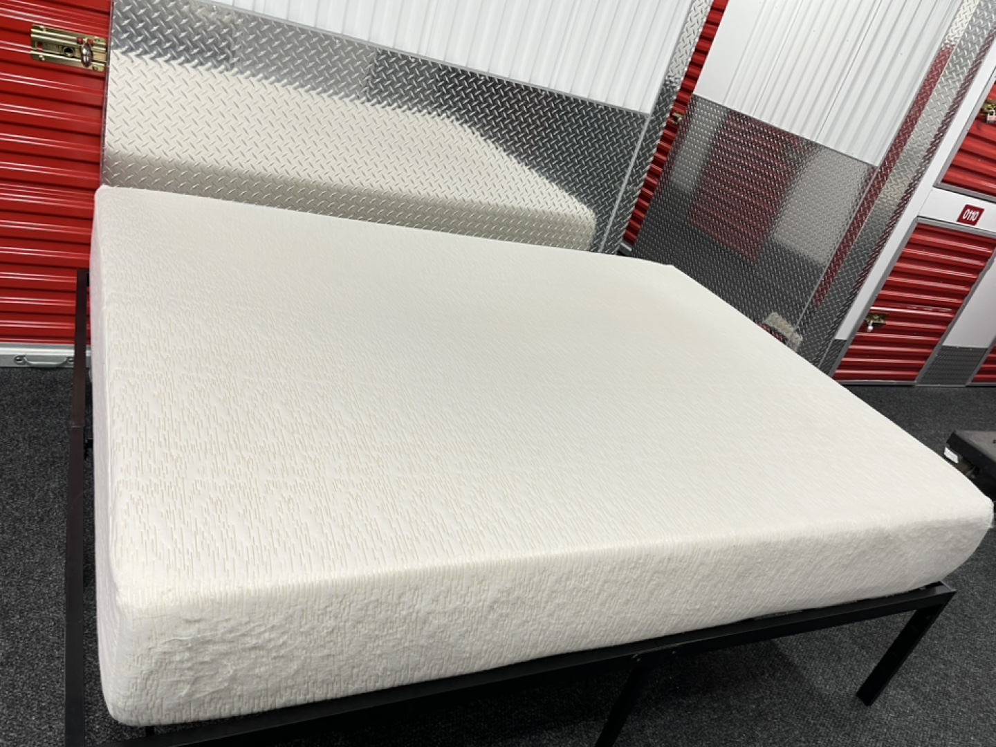 Queen  Mattress and Metal Frame - photo 3