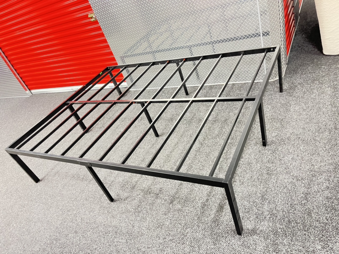 Queen  Mattress and Metal Frame - photo 2