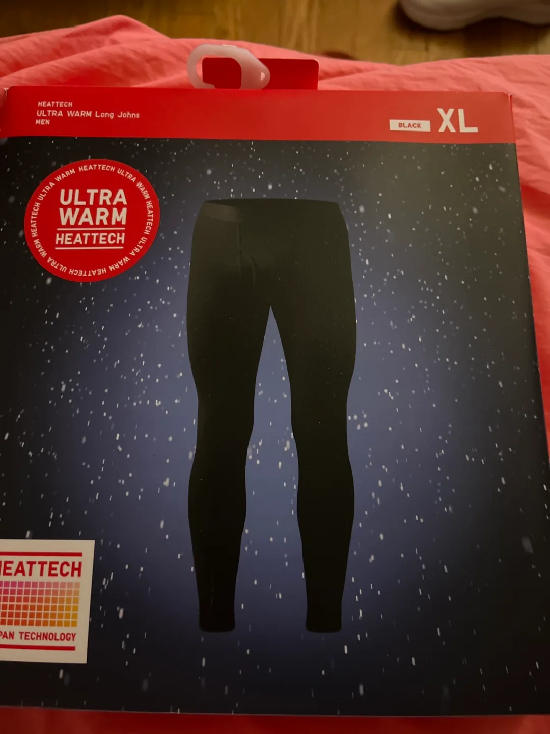 UNIQLO HEATTECH Ultra Warm Long Johns - Men's XL - Black image indicator(2)