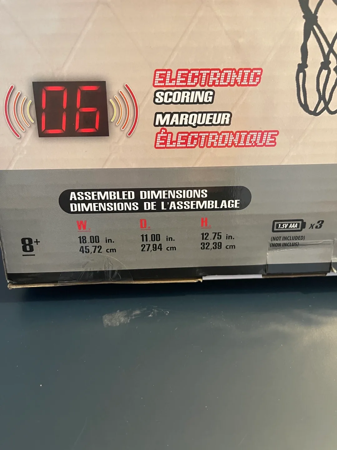 BNIB Sports Classic Over-the-Door Basketball Game image indicator(4)