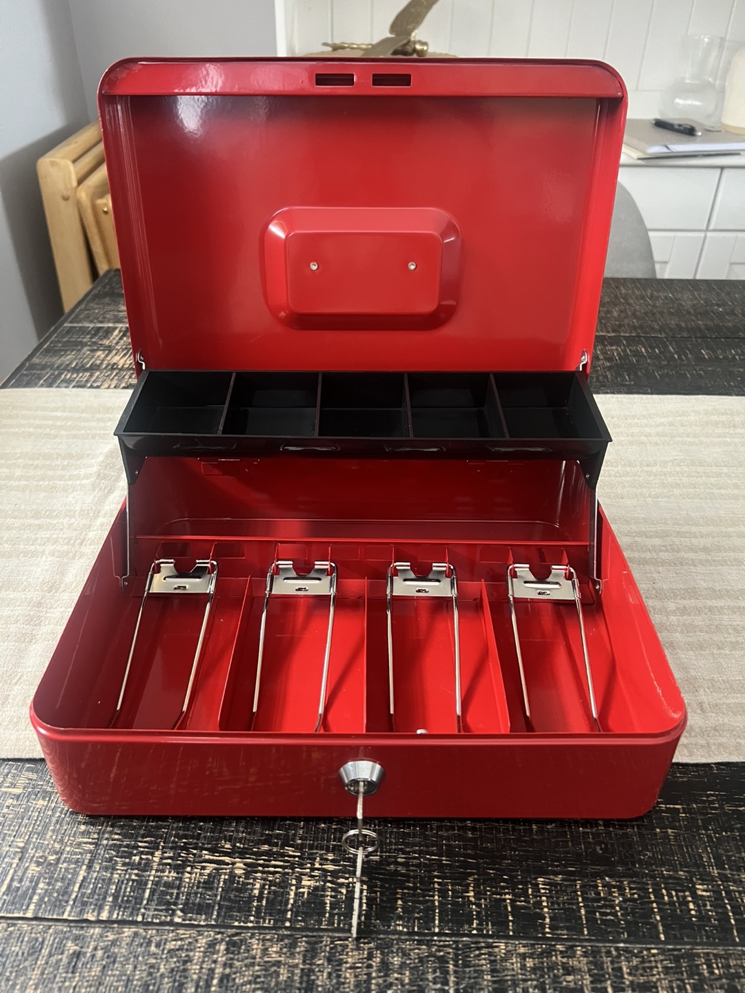 Cash Box with Key