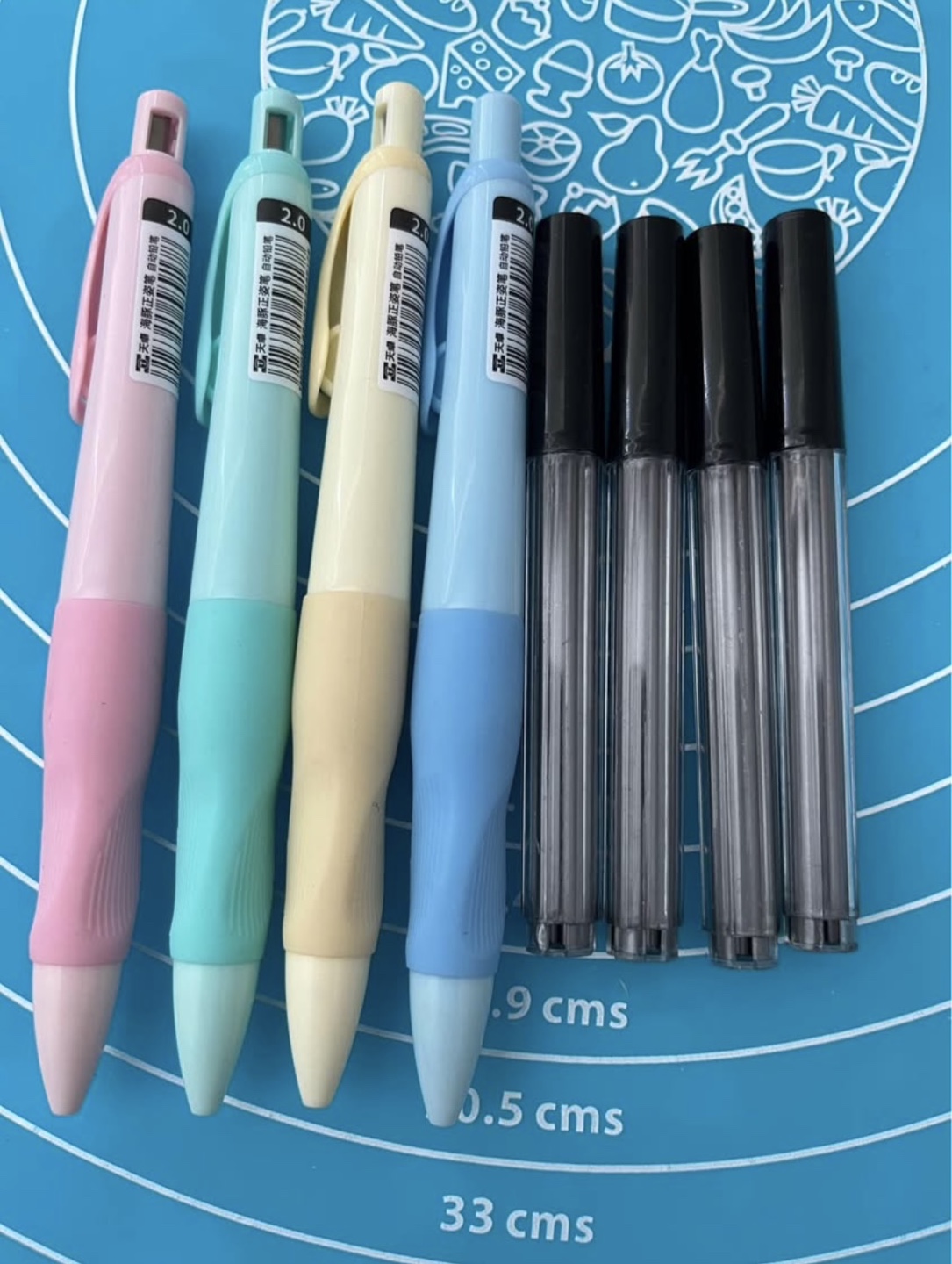 2.0mm Mechanical Pencils + Lead Refills
