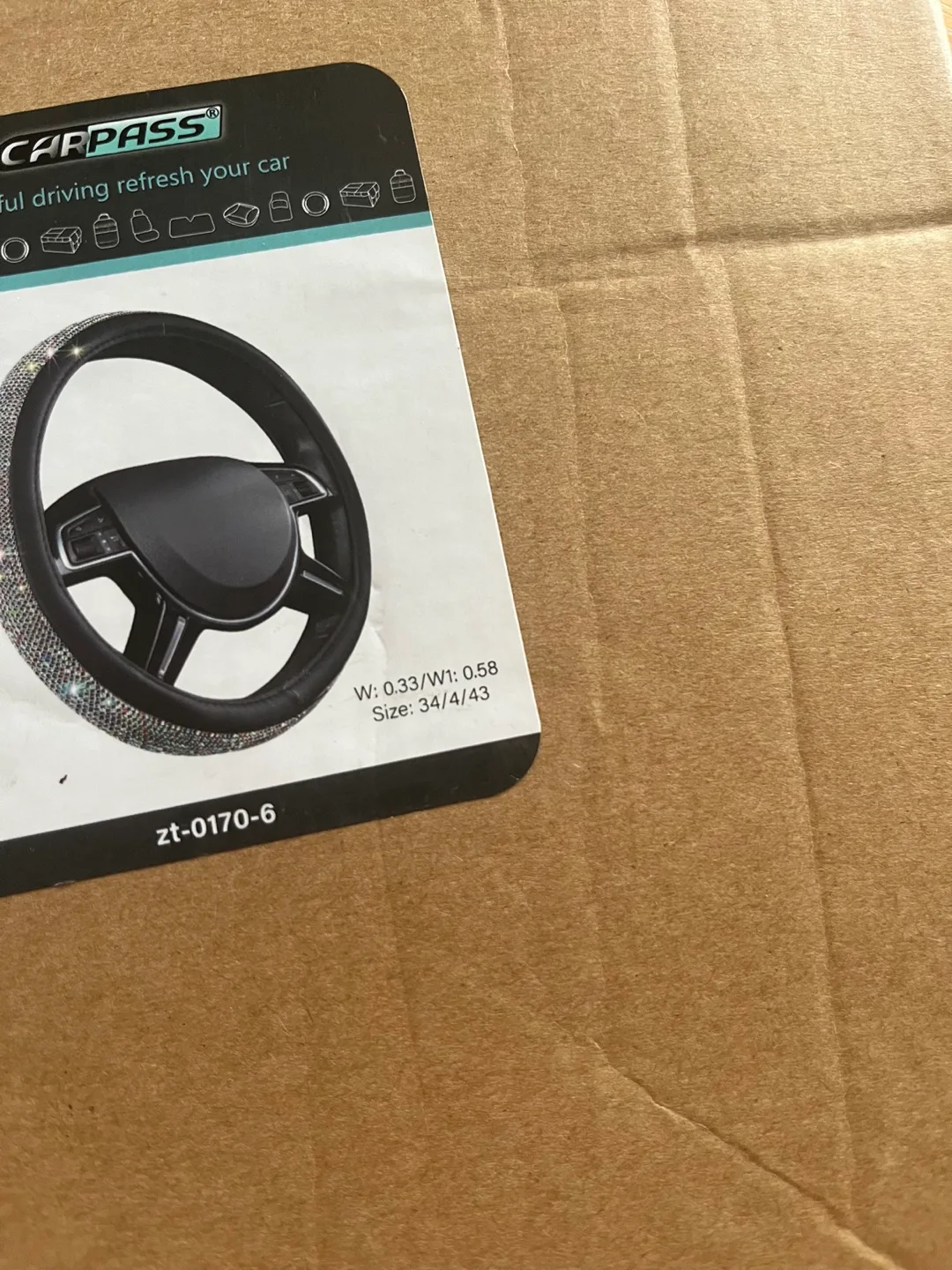 Bling Steering Wheel Cover image indicator(5)