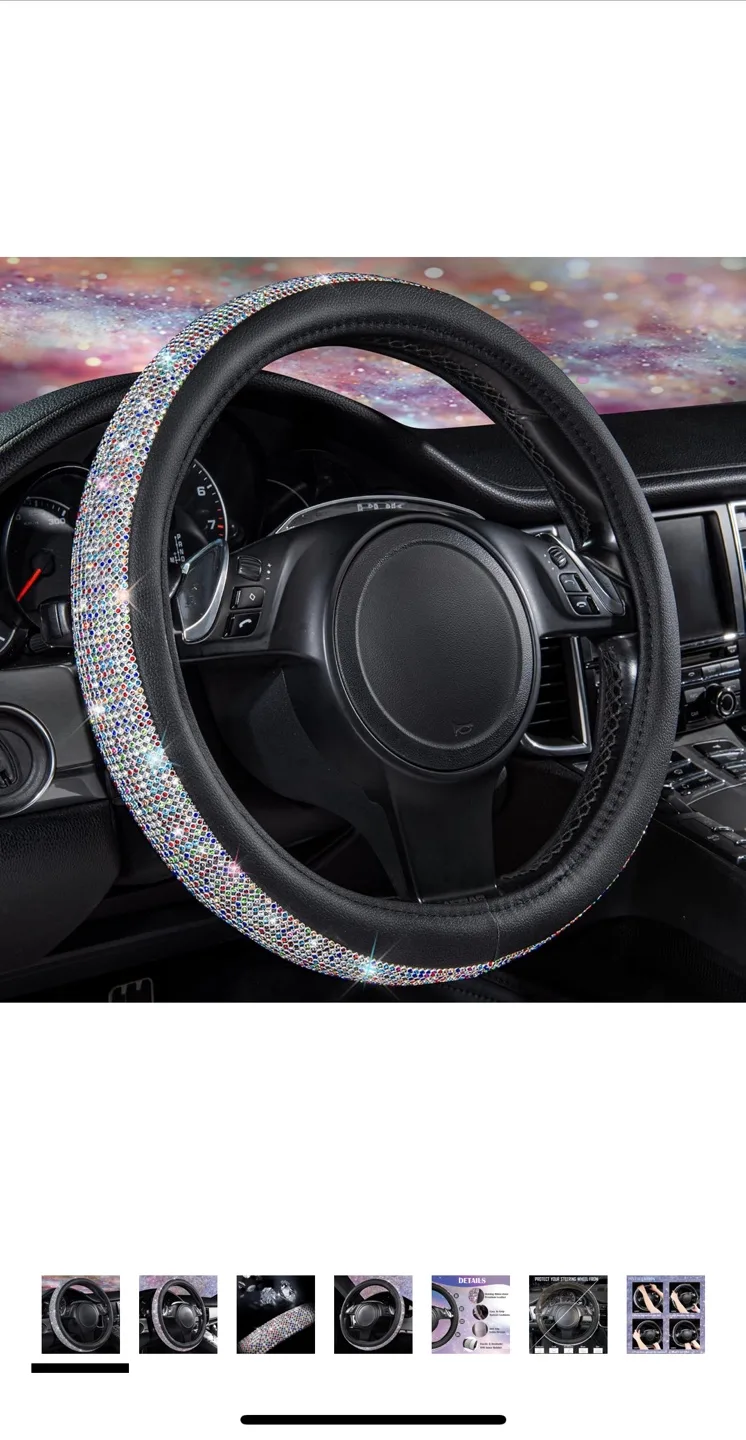Bling Steering Wheel Cover image indicator(4)