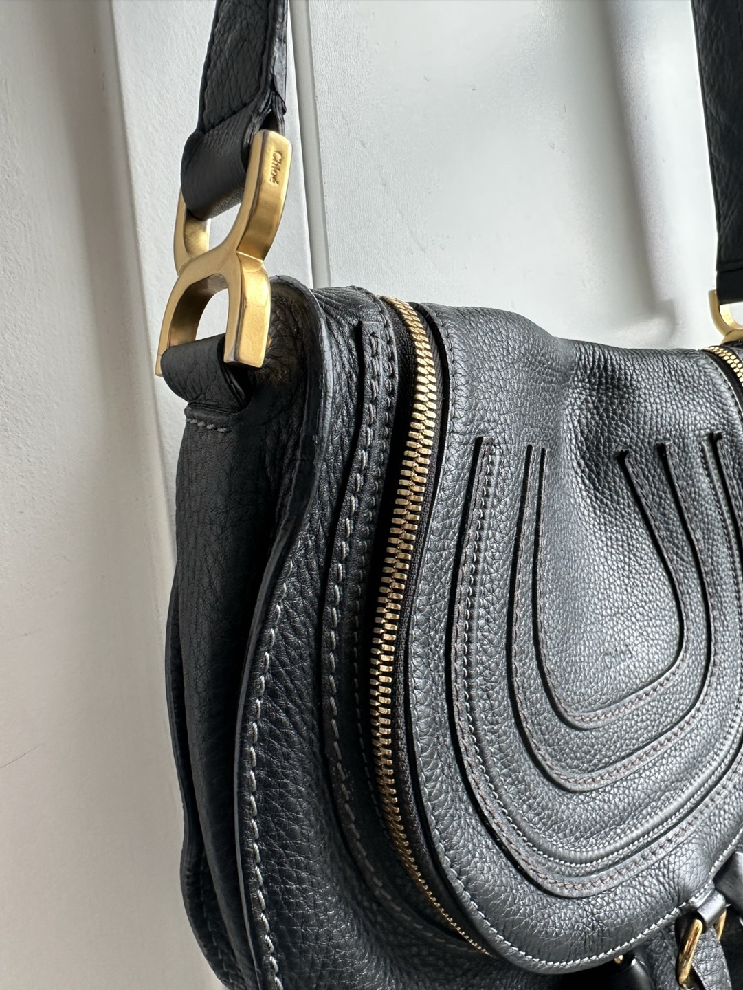 Chloé Black Leather Crossbody Bag - photo 4