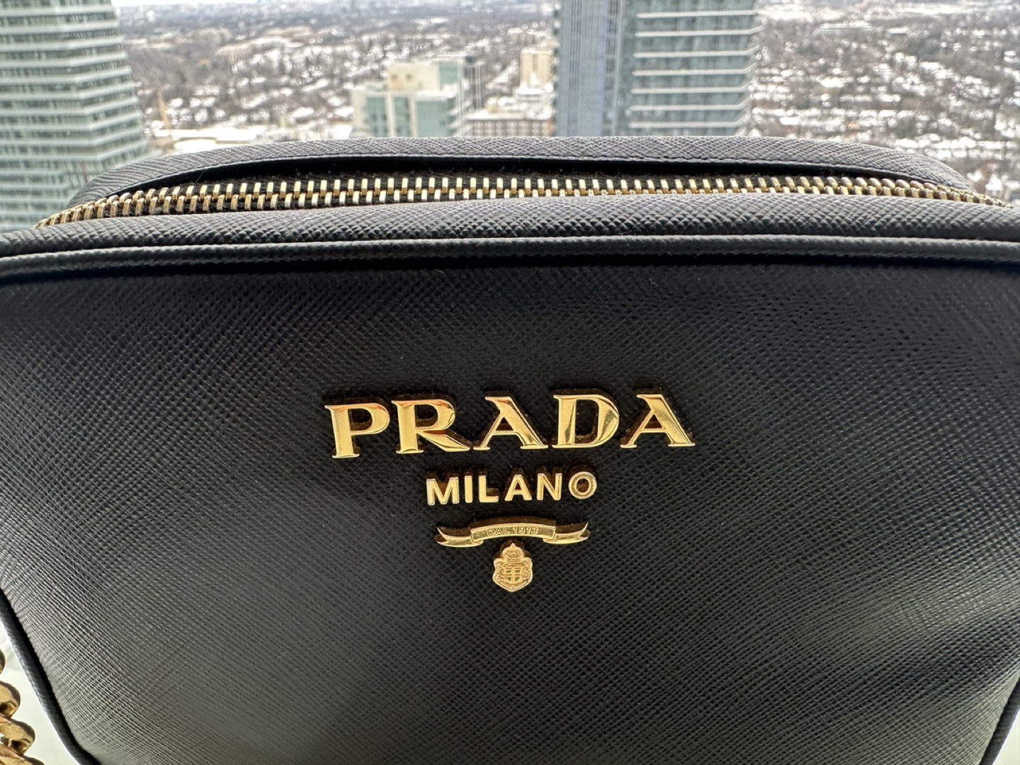 Prada Black Leather Crossbody Bag - photo 2