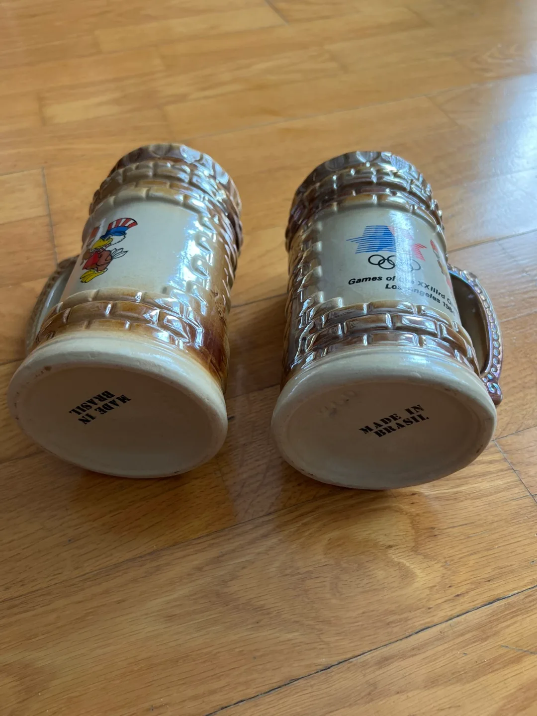 Vintage 1984 Los Angeles Olympics Beer Steins Mugs image indicator(2)