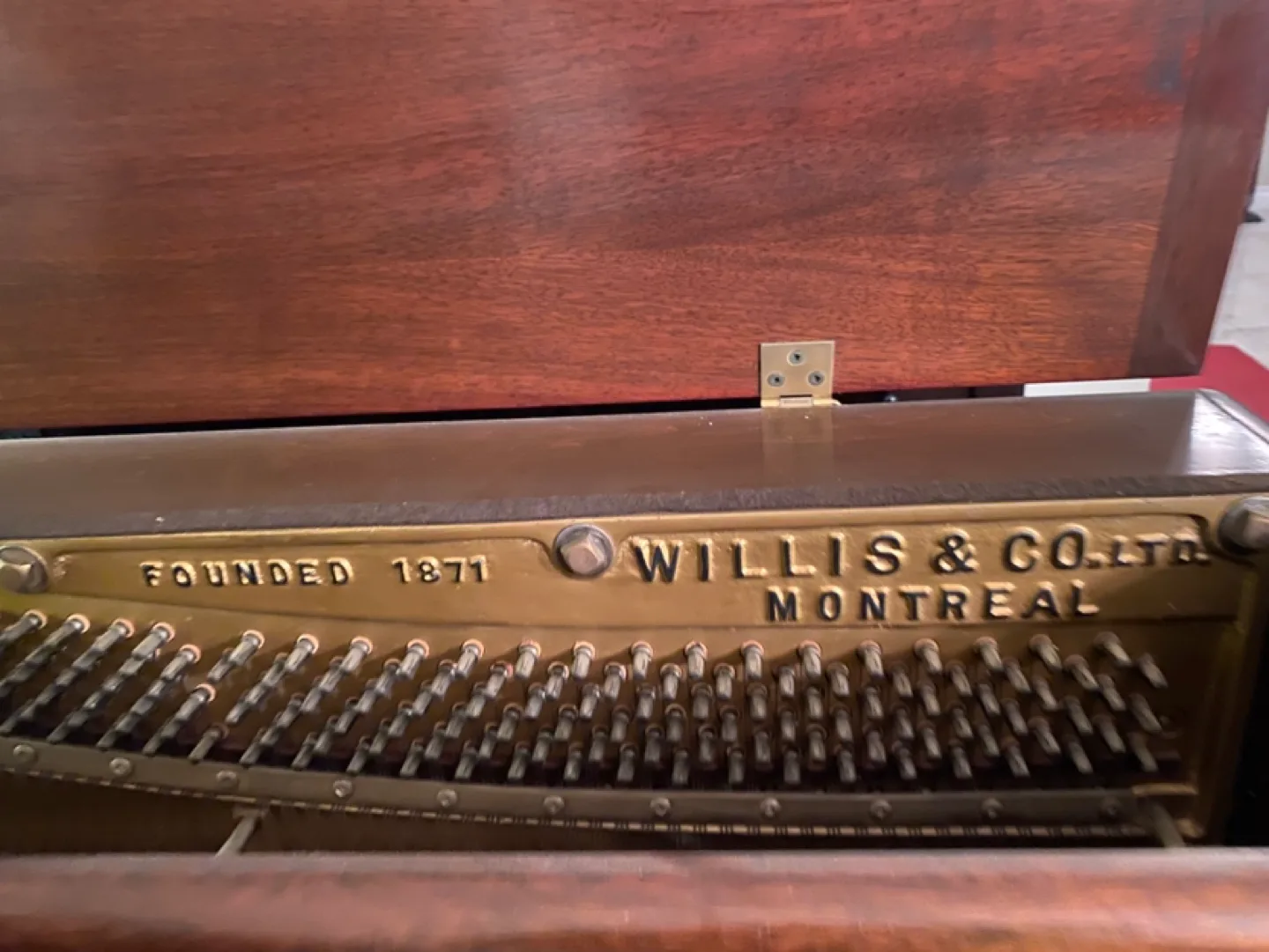Vintage Willis Montreal Upright Piano image indicator(5)