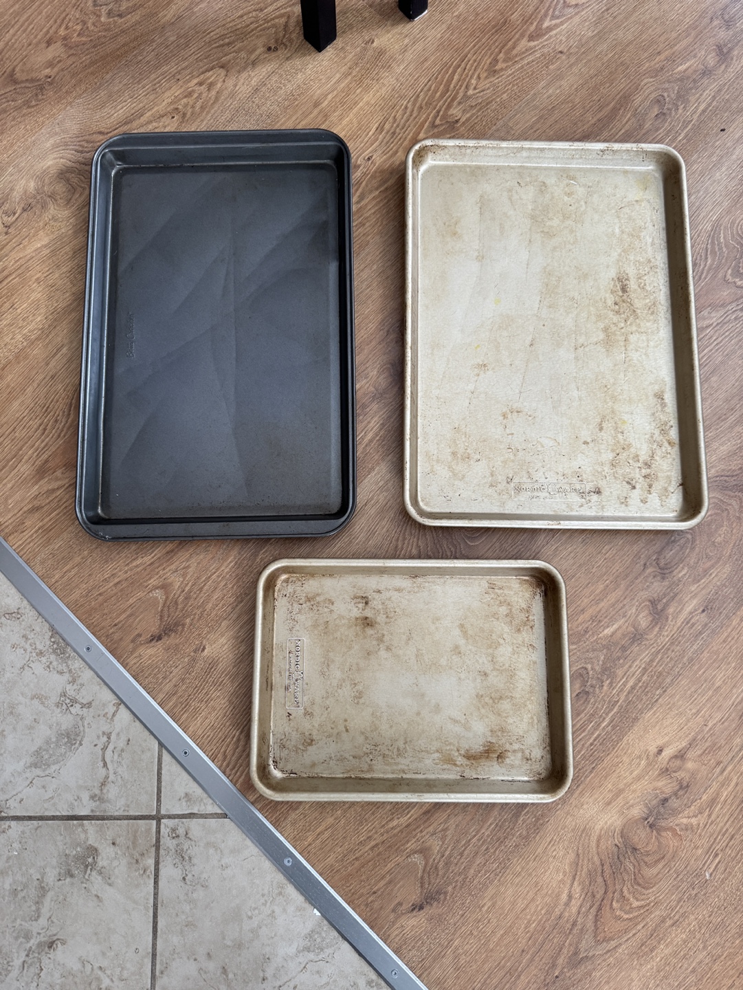 FREE Three used Baking Sheets