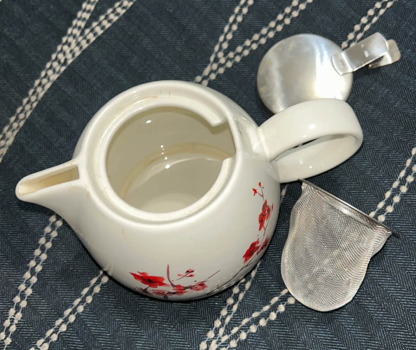 Cherry Blossom Teapot with Infuser image indicator(2)