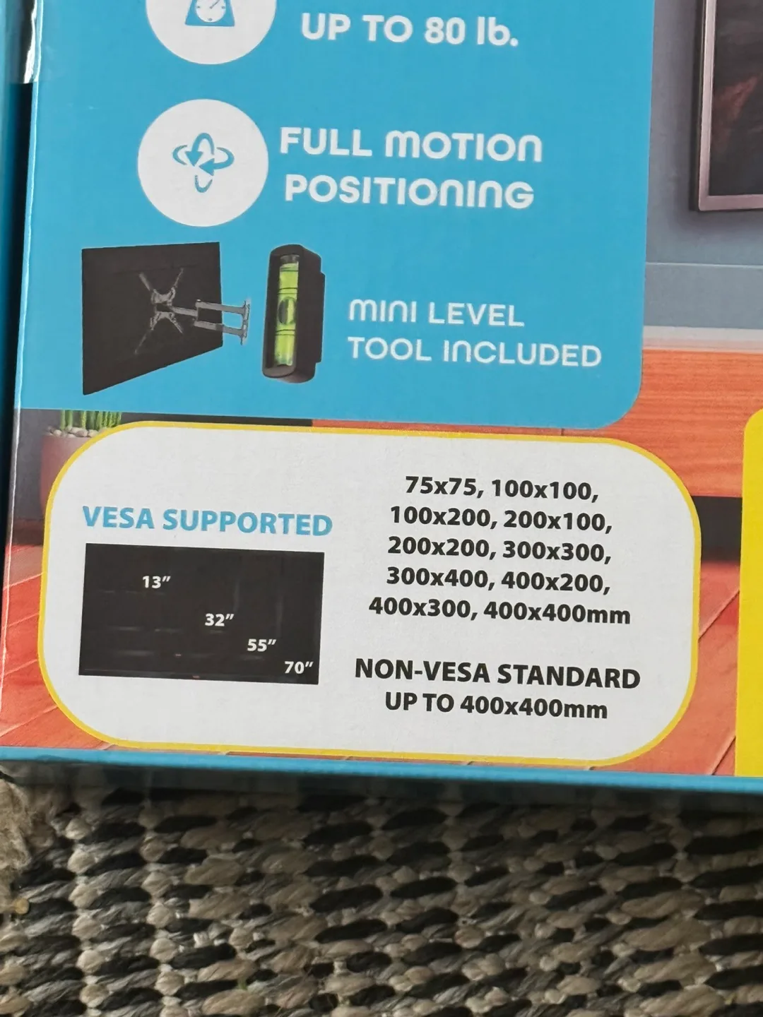 FULL MOTION SWIVEL TILT & EXTEND SMART TV MOUNT FOR ALL TV SIZES image indicator(5)