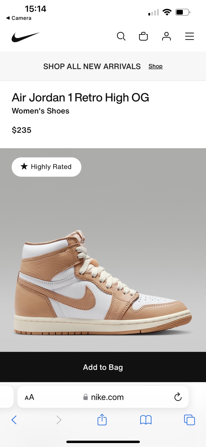 💘 Women's Air Jordan 1 Retro High OG - photo 5