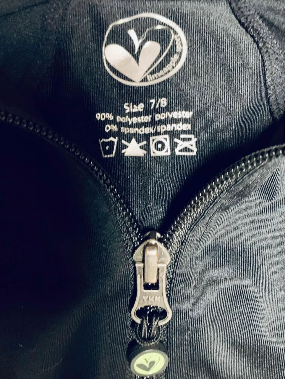 Limeapple Sport Girls Yoga Jacket Size 7/8 image indicator(3)