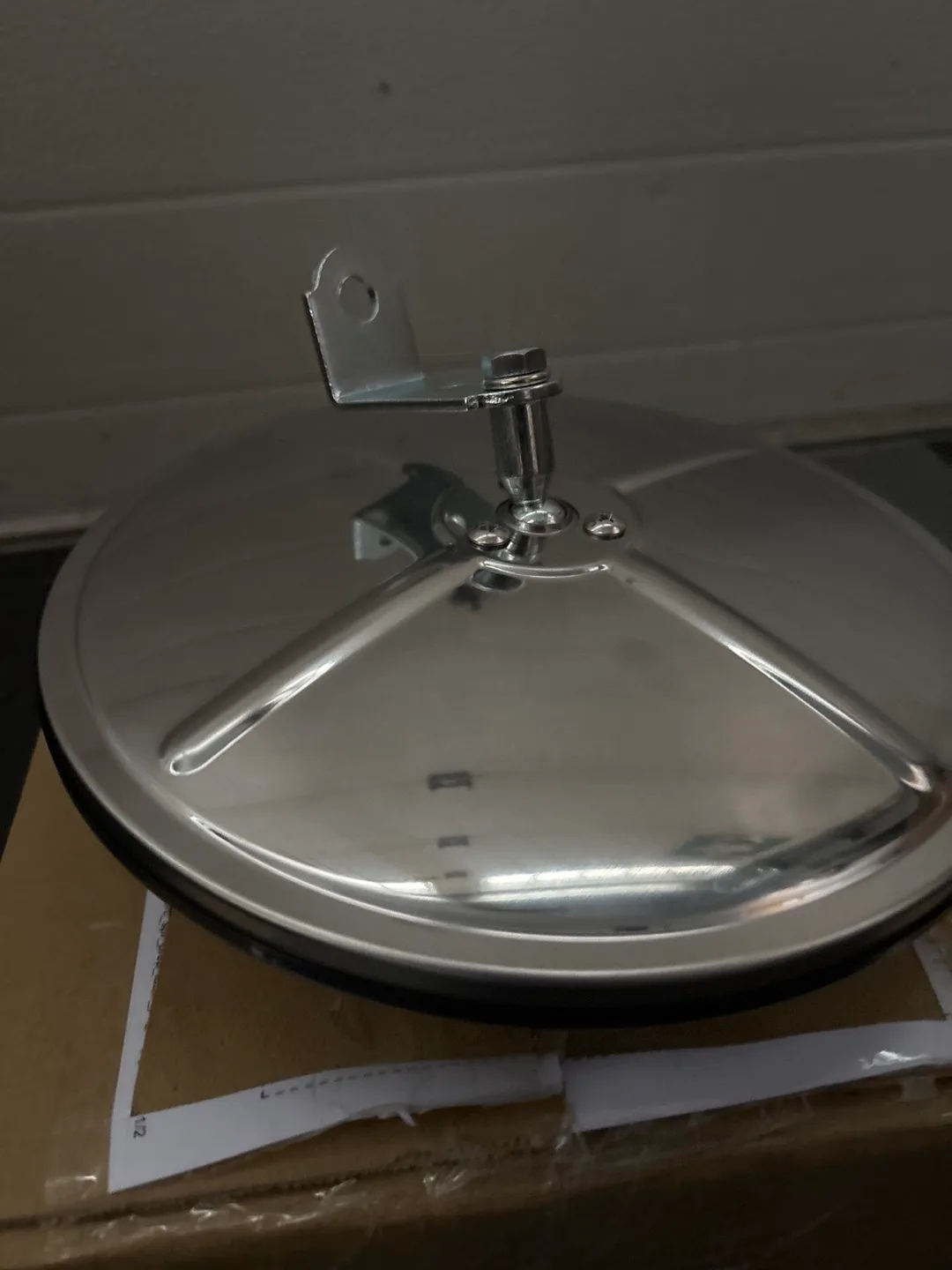 Convex Spotter Mirror - Chrome Finish image indicator(2)