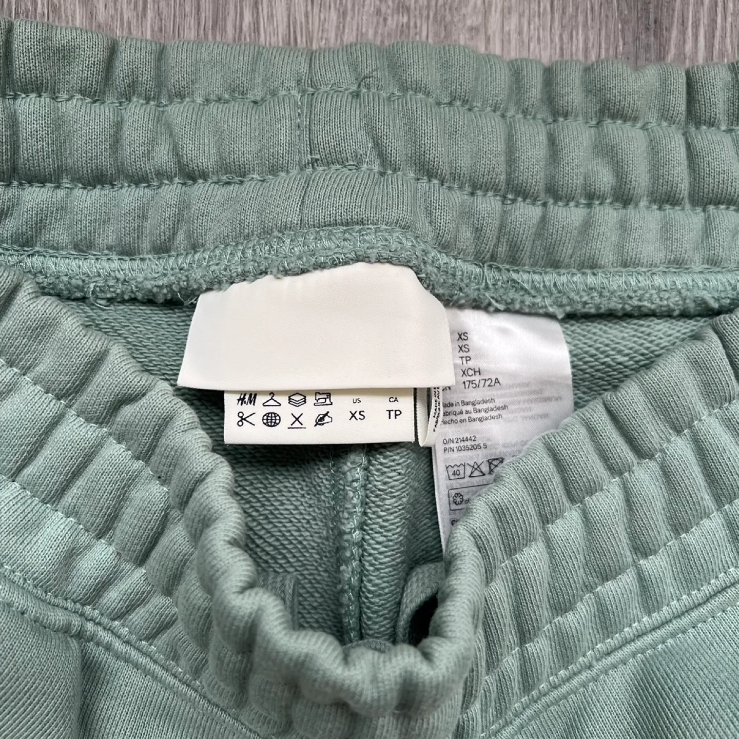 Blank Staples Sage Green Zip-Up Hoodie + Joggers Set image indicator(6)