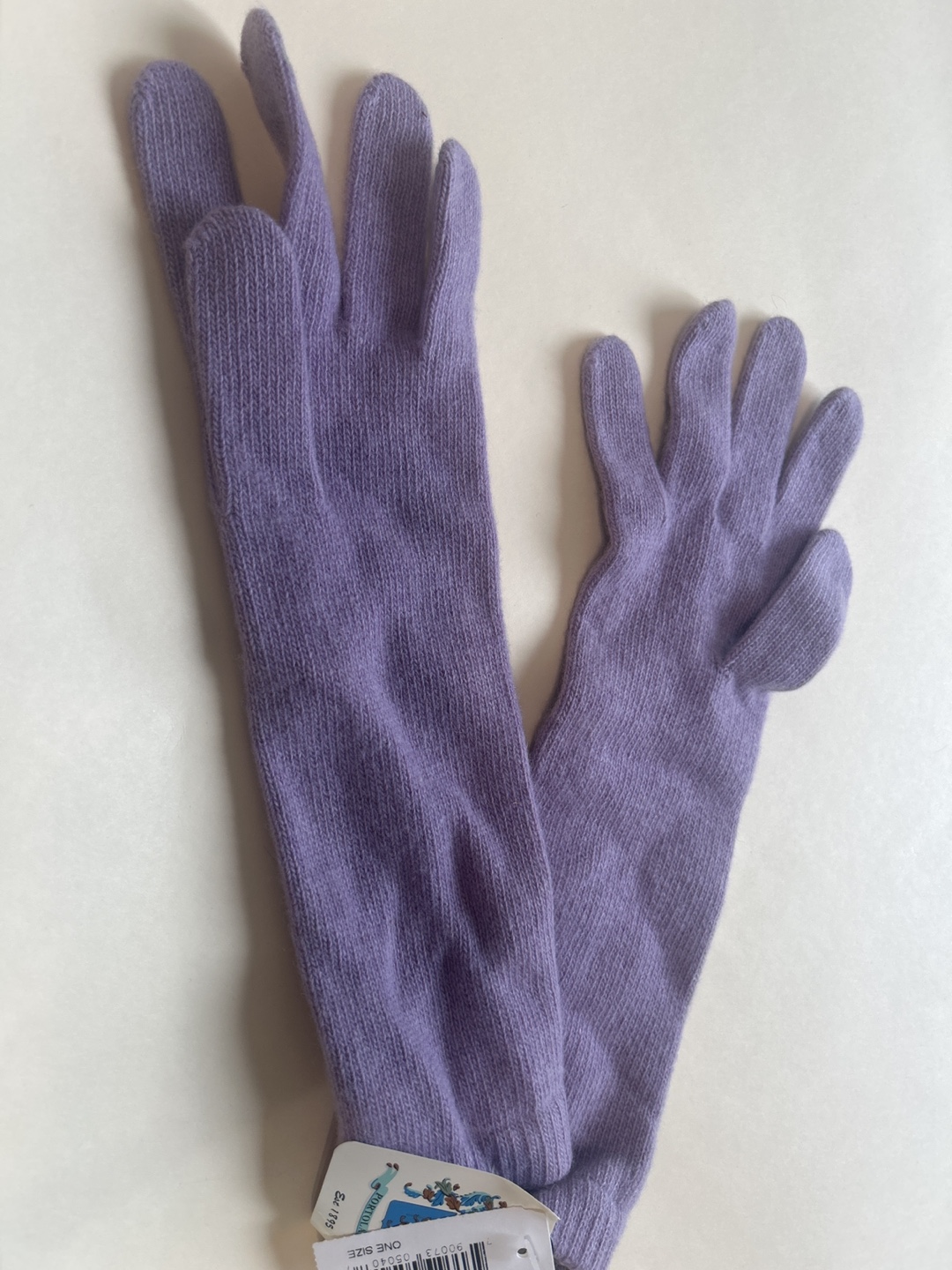 Portolono Lilac Cashmere Gloves - One Size - photo 4