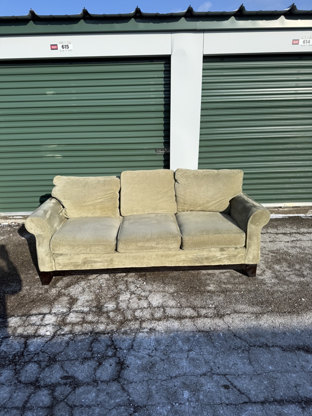 Light Green Sofa