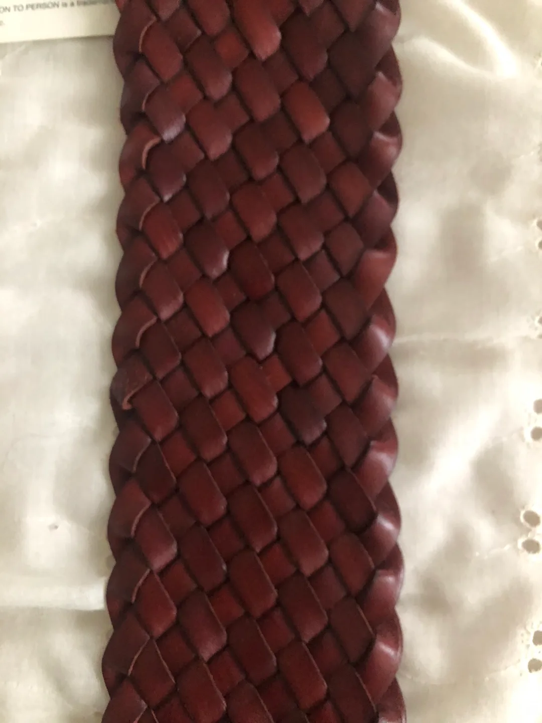 Jockey Brand Premium Leather Belt - Size Small/Medium image indicator(5)