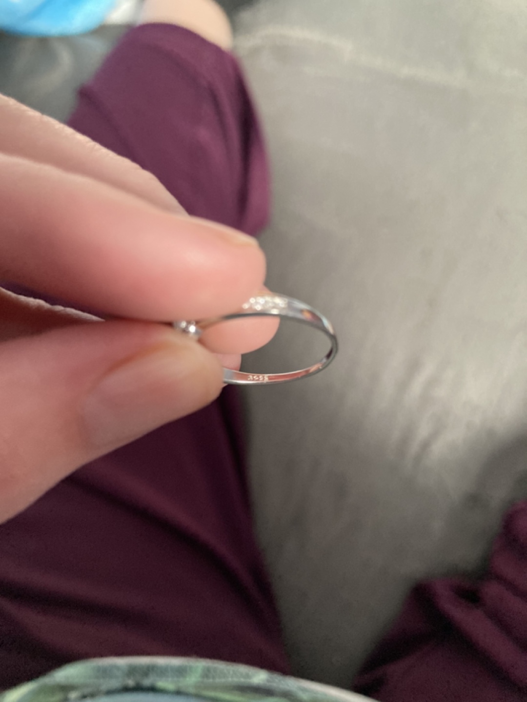Sterling Silver Heart Ring with Cubic Zirconia - photo 4