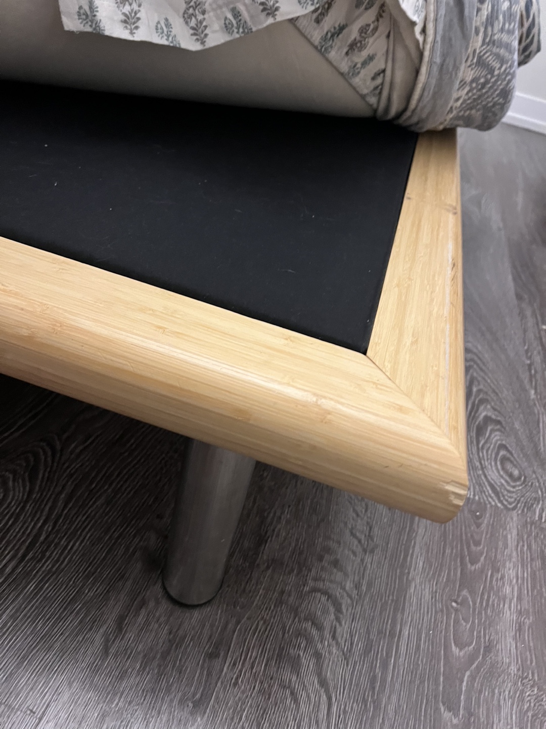 Bamboo Platform Bed Frame - photo 2