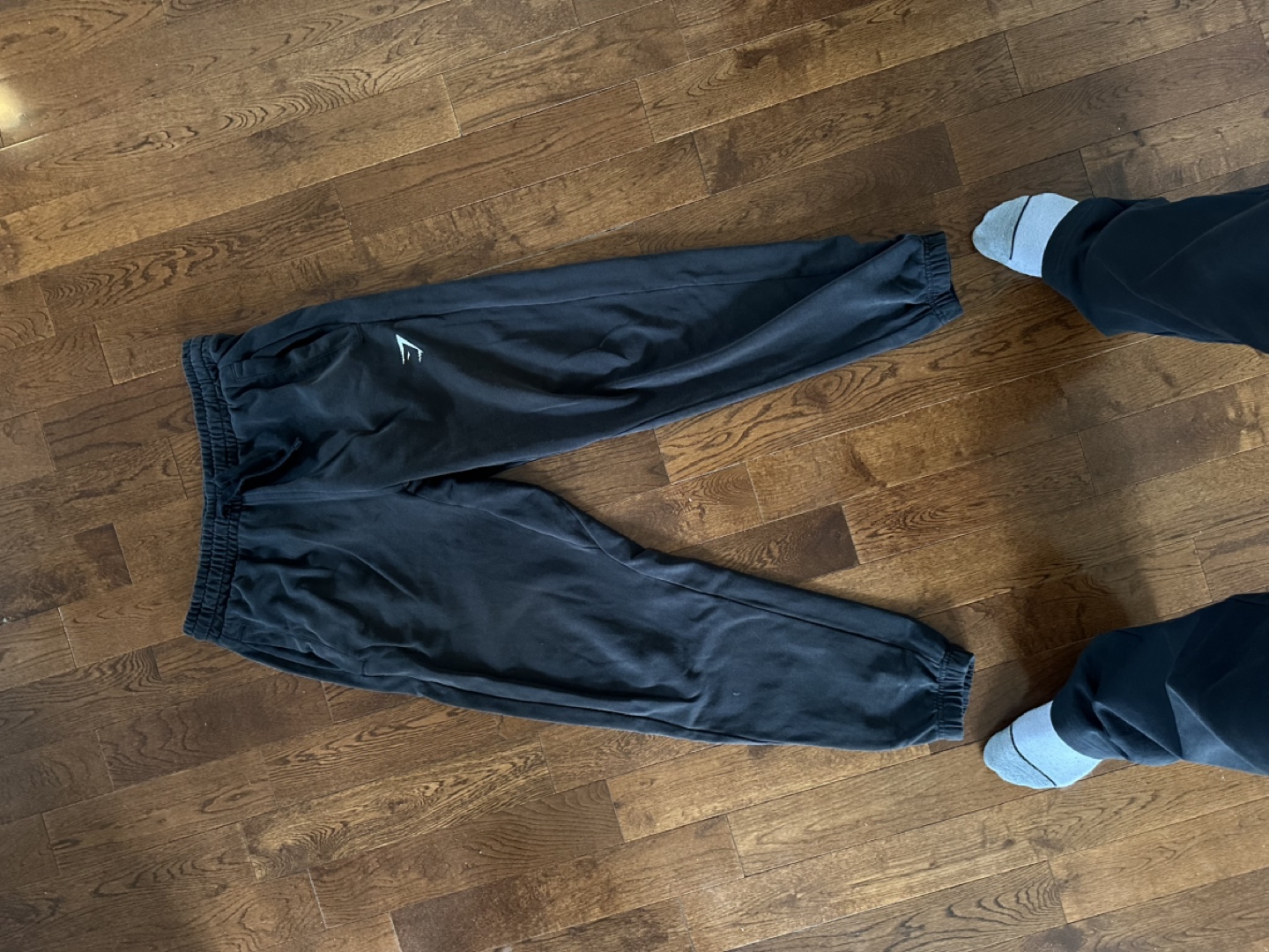 Gymshark Black Joggers - Size Medium