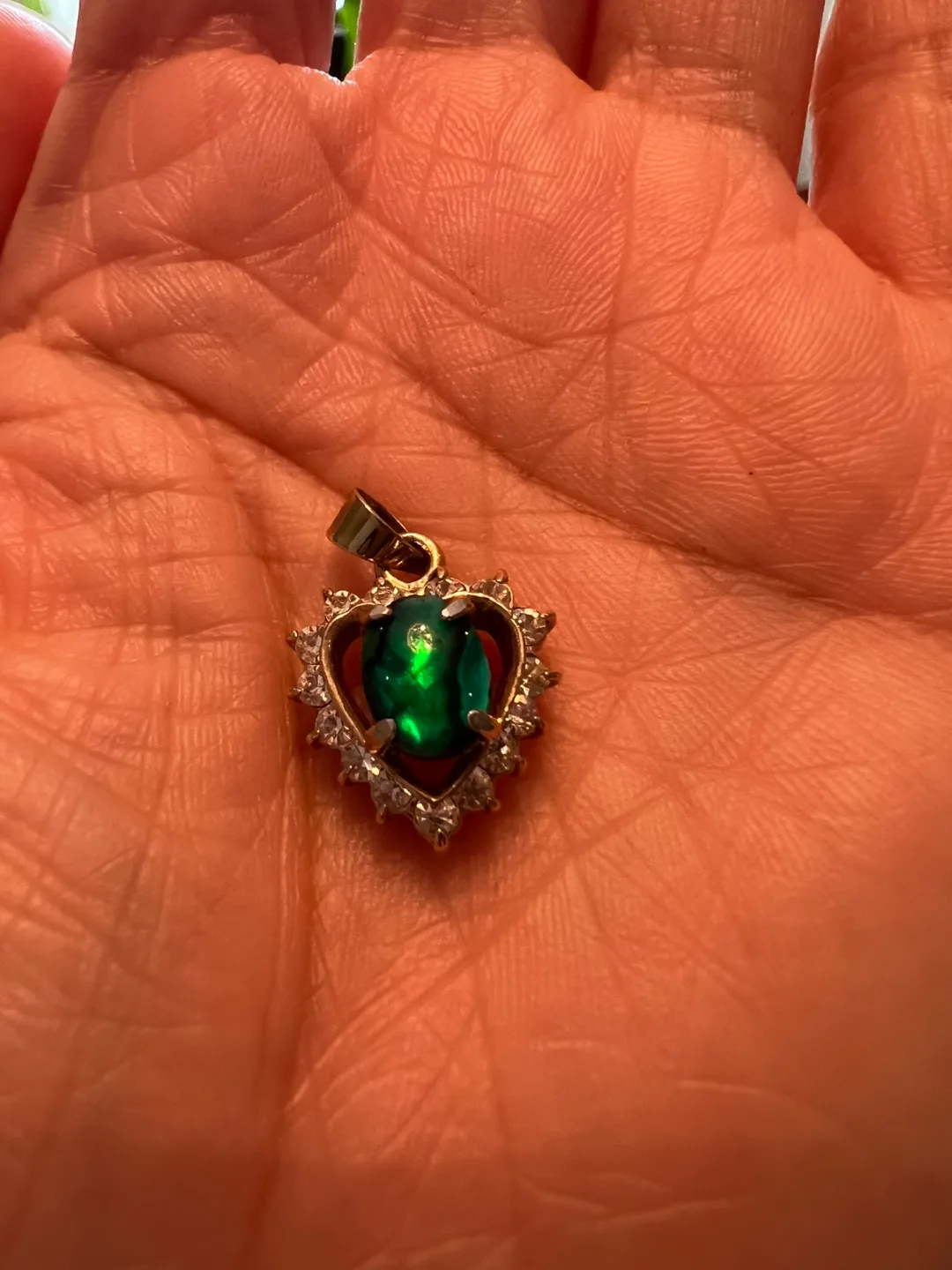 Paua Shell Heart Pendant image indicator(3)